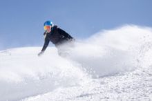 Kelly Gallagher skiing in Grandvalira, Andorra