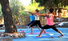Yoga in Atsitsa Bay