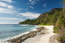 Beach at Hilton Seychelles Labriz Resort & Spa