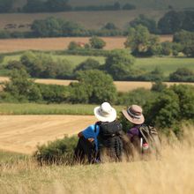 Taking in the views in Dorset with Foot Trails