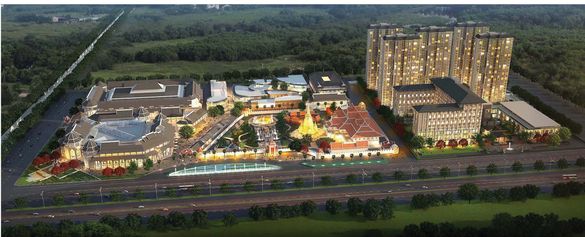 Dusit Thani Thai Cultural City Resort Zaozhuang, Shandong is part of the Thai Cultural City in Zaozhuang.