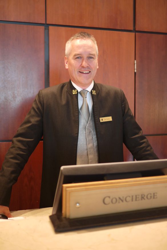 Colin Toomey, Chief Concierge at Shangri-La Hotel, Sydney