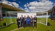 Sandra Chipchase - Destination NSW CEO, Scott Barlow - Sydney FC Chairman, Minister Ayres, Adrian New - Chelsea FC Managing Dire