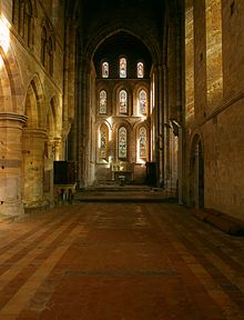 Inside Brinkburn Priory