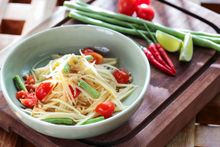 green papaya salad