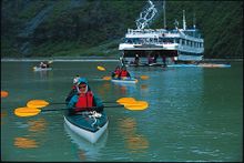 Wilderness Adventurer kayaking excursion