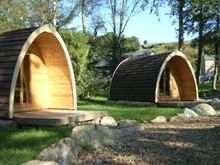 Camping pods at YHA Hawkshead