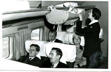 An example of a Skycot used on B.O.A.C. (A predecessor to British AIrways) flights in the 1950s