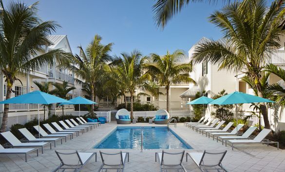 The Marker Waterfront Resort features 96 rooms and is conveniently located in Key West's Historic Seaport district