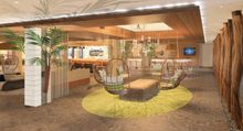 The new lobby at the Amara Cay Resort.