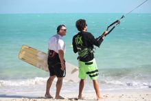 Guests of The Somerset on Grace Bay can become certified kiteboarders