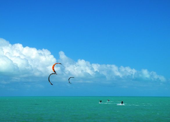 Kiteboarding adventure for guests of The Somerset on Grace Bay