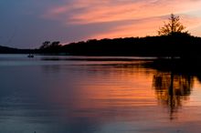 Located six miles southwest of Sulphur, Oklahoma, Lake of the Arbuckles consists of 36 miles of shoreline and 2,300 acres of ope
