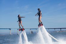 Aquatic Aviation, a watersports experience company that operates out of H&M Landing on Point Loma, offers two new water-jet-prop