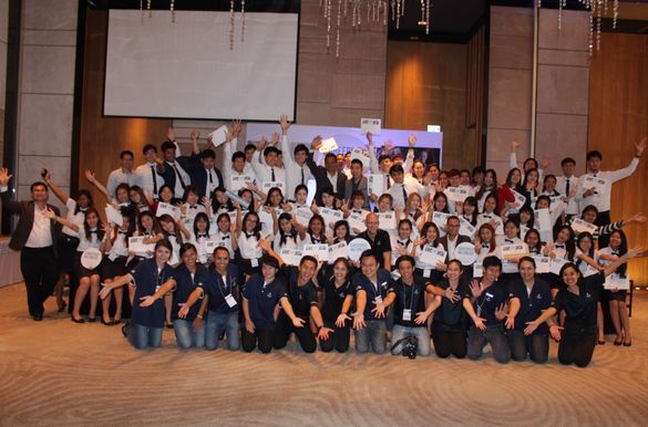 Hilton Pattaya hosted an event that hosted 60 young people from Mahidol University, Kanchanaburi Campus to join the hotel’s open