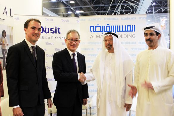 Executives of Dusit International and Al Masar Holding LLC