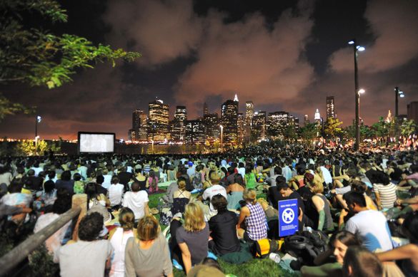 Brooklyn Bridge Park, Open Air Cinema, NYC