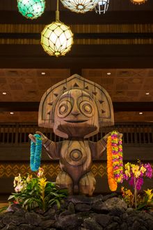 Disney's Polynesian Village Resort: Lobby (David Roark, photographer)