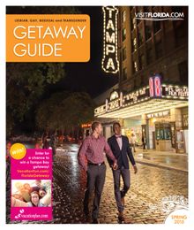Tampa Bay wins cover spot for Visit Florida 2015 LGBT Getaway Guide