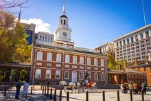 Independence Hall is the birthplace of America where the Declaration of Independence and U.S. Constitution were both debated and
