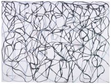 Brice Marden, Cold Mountain 6 (Bridge), 1989–91; oil on linen; 108 x 144 in. (274.32 x 365.76 cm); San Francisco Museum of Moder