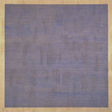 Agnes Martin, Falling Blue, 1963; oil and graphite on linen; 71 7/8 x 72 in. (182.56 x 182.88 cm); San Francisco Museum of Moder