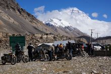 Everest Base Camp - north camp in Tibet