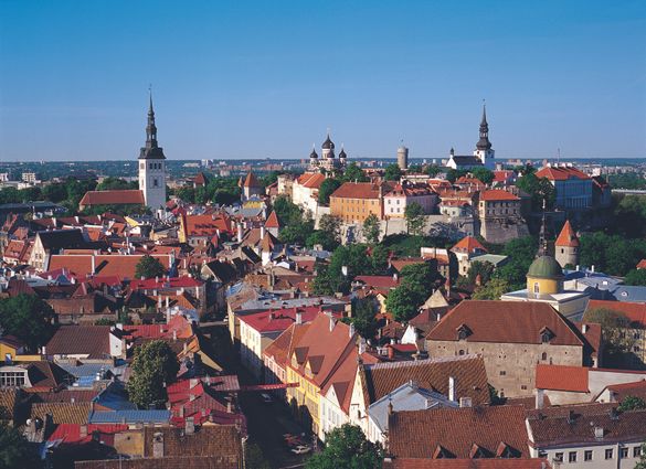 Tallinn Old Town on a Baltic Capitals tour