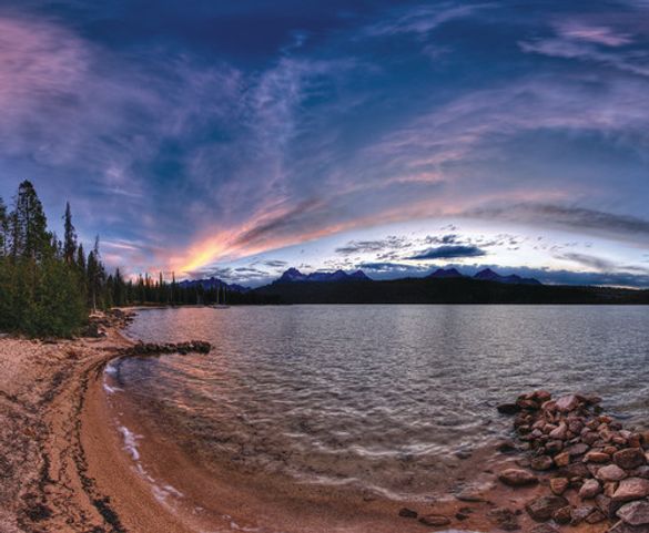 Redfish Lake in Stanley, Idaho