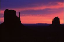 Monument Valley at Sunset