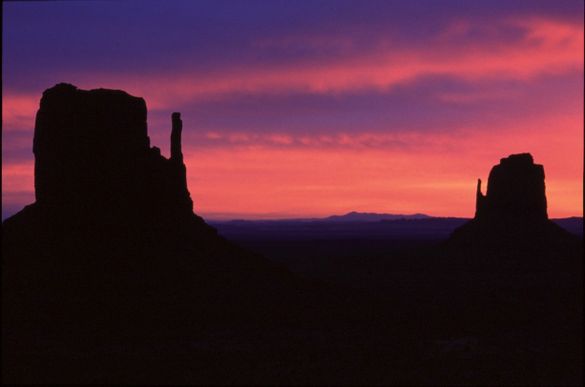 Monument Valley at Sunset