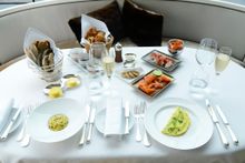 SPOON by Alain Ducasse - Sunday Lunch - Organic Eggs, French Iberico Ham & Gravlax Salmon