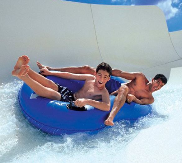 Adventure Island, Busch Gardens Tampa's water park, has acres of slip-sliding fun for everyone.