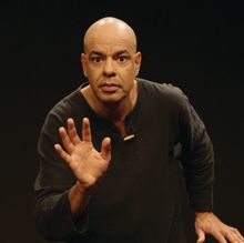 Antonio Rocha, Brazilian mime and storyteller delights audiences. 
