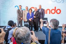 From left to right: Adrian Jones, Divisional Director - LEGOLAND Florida Resort; Peter Kacheris, Managing Director at Waldorf As