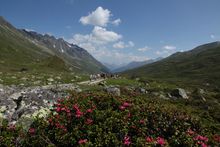 Hikers in Ischgl