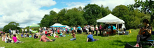 food and entertainment at CaminoWays.com Walking Festival