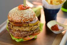 Lobby Lounge Gourmet Burgers - French Burger (with Foie Gras)