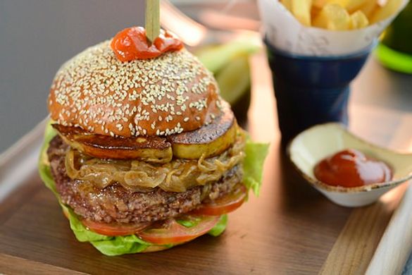 Lobby Lounge Gourmet Burgers - French Burger (with Foie Gras)