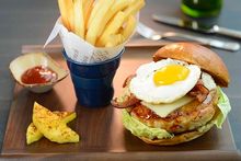 Lobby Lounge Gourmet Burgers - Asian Burger