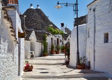 Trulli in the UNESCO town of Alberobello, Puglia