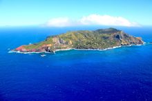 Aerial of Pitcairn