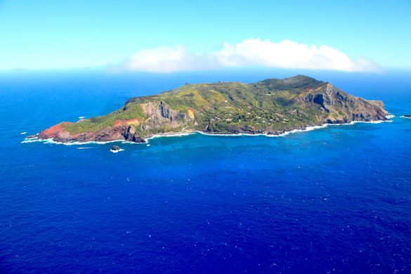Aerial of Pitcairn