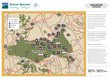 Exclusive Discounts Map by Brecon Beacons Holiday Cottages
