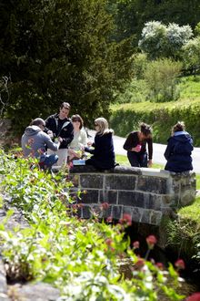 Time for tea on a guided Foot Trail