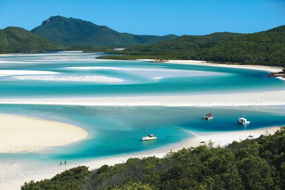 Hill Inlet, Whitehaven Beach, Whitsundays