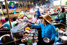 Ratchaburi floating market