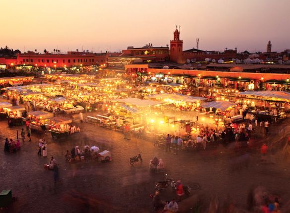 Night Markets in Marrakesh