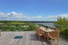 L259, Dove Cottage, Dittisham, South Devon, balcony and view