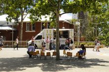 Food truck at Perth Cultural Centre